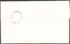 92020 - NORFOLK. 1836 letter Wereham Hall to Wymondham dat...