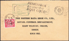 95803 - 1970 UNDERPAID MAIL. Stampless envelope Birmingham...