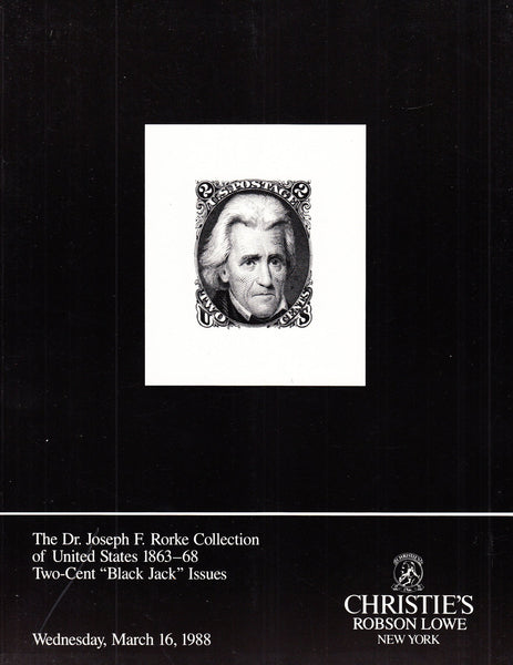 96218 - THE DR.JOSEPH F. RORKE COLLECTION OF UNITED STATES...