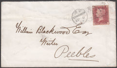 96795 - EDINBURGH DOTTED CIRCLE (RA9). 1872 envelope Edinb...