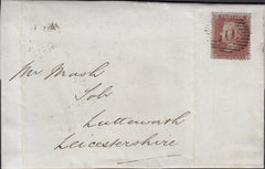 96912 - PL.24 (SG29)(HL) ON COVER LONDON TO LUTTERWORTH. Entire London to L...