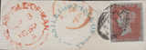 97582 - ISLE OF MAN/CASTLETOWN UDC'S. Small piece with fou...