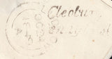 129838 1849 MAIL CLEOBURY MORTIMER, SHROPSHIRE TO LUDLOW WITH 'CLEOBURY/PENNY POST' HAND STAMP (SH114).