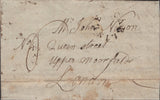 133727 1795 MAIL CARLISLE TO LONDON WITH 'CARLISLE' HORSESHOE STYLE HAND STAMP (CU122).