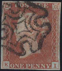 134741 1841 1D RED PL.XI (SG7)(KI).