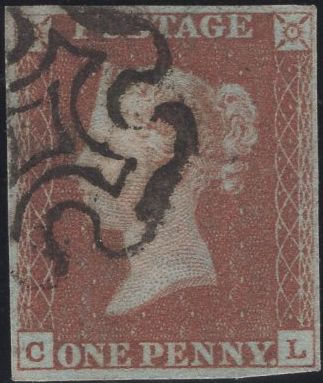 134976 1841 1D RED PL.5 (SG7)(CL).