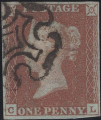 134976 1841 1D RED PL.5 (SG7)(CL).