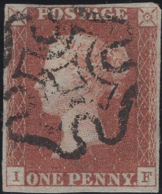 134978 1841 1D RED PL.5 (SG7)(IF).