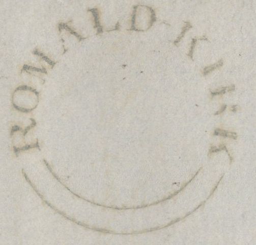 135006 1844 MAIL COLLINGWOOD MANOR TO PENRITH WITH 'ROMALD-KIRK' UDC (YK2409) AND 'PENRITH' SKELETON DATE STAMP (CU395).