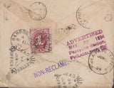 135017 1894 'UNCLAIMED' MAIL CARLISLE TO PHILADELPHIA WITH 2½D JUBILEE (SG201).