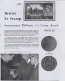 135020 1955 QE II CASTLE ISSUE DIE PROOF OF WILDING HEAD WITH DIADEM IN ROSE-CARMINE ENGRAVED BY HAROLD BARD.