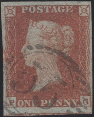 135040 1849 1D PL.96 (SG8)(PG).