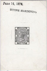 135070 1876 8D DIE PROOF (SG156) DATED JUNE 14, 1876.