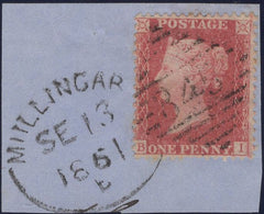 135109 1861 'MULLINGAR/345' IRISH TYPE SPOON ON DATED PIECE (RA43).