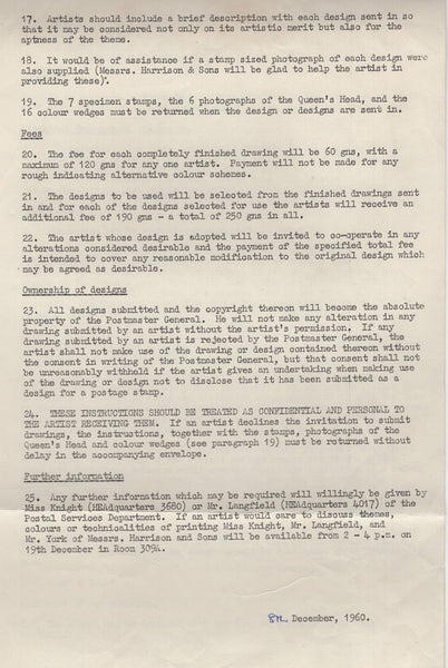 135143 1961 POST OFFICE SAVINGS ISSUE (SG623/625) SUPERB ARTWORK EX THE MICHAEL GOAMAN ARCHIVE.