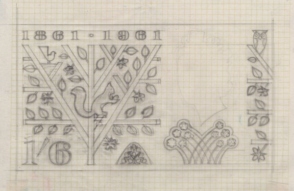 135143 1961 POST OFFICE SAVINGS ISSUE (SG623/625) SUPERB ARTWORK EX THE MICHAEL GOAMAN ARCHIVE.