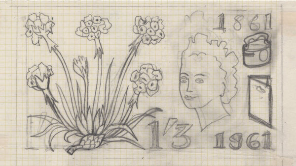 135143 1961 POST OFFICE SAVINGS ISSUE (SG623/625) SUPERB ARTWORK EX THE MICHAEL GOAMAN ARCHIVE.