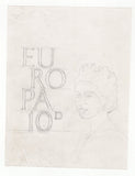135145 1961 'EUROPA/CEPT' ISSUE (SG626/628) SUPERB ARTWORK EX THE MICHAEL GOAMAN ARCHIVE.