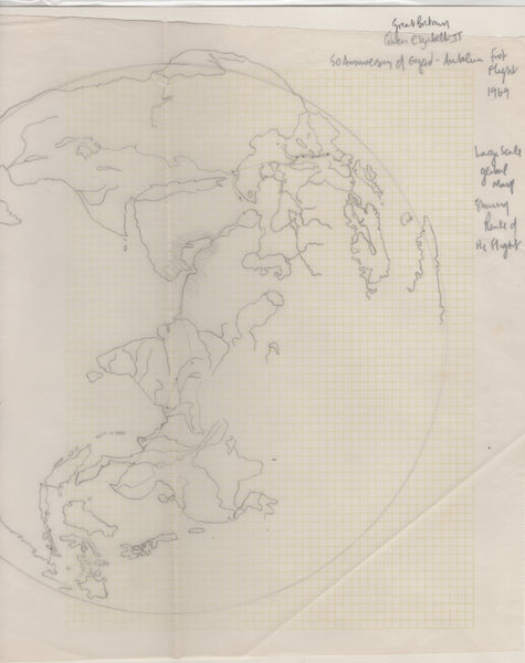 135147 1969 'ANNIVERSARIES' 1/9 VALUE (SG795) 'VICKERS VIMY AIRCRAFT' SUPERB ARTWORK BY MICHAEL GOAMAN.