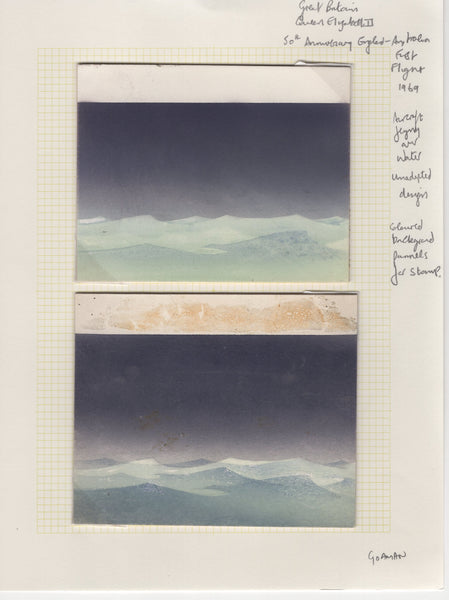 135147 1969 'ANNIVERSARIES' 1/9 VALUE (SG795) 'VICKERS VIMY AIRCRAFT' SUPERB ARTWORK BY MICHAEL GOAMAN.