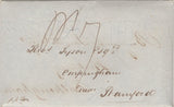 135175 1827 MAIL TO EMPRINGHAM, STAMFORD, TURNED AND RE-USED TO HORBLING.