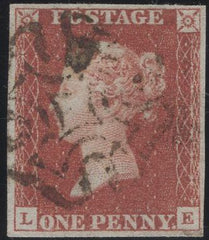 135197 1841 1D RED PL.8 (SG7)(LE).