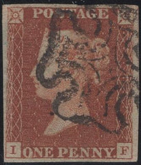 135199 1841 1D RED PL.8 (SG7)(IF).
