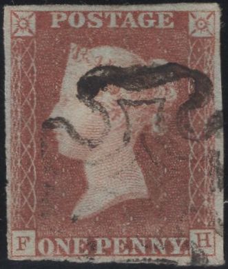 135223 1841 1D RED PL.8 (SG7)(FH).