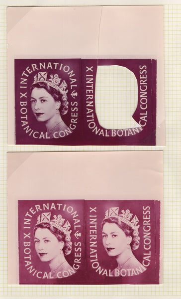 135246 1964 'TENTH INTERNATIONAL BOTANICAL CONGRESS' SUPERB ARCHIVE OF ARTWORK BY THE DESIGNERS OF THIS ISSUE MICHAEL AND SYLVIA GOAMAN.