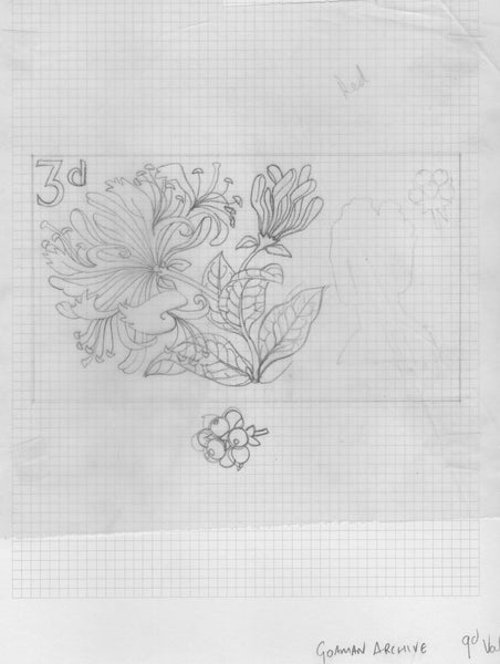 135246 1964 'TENTH INTERNATIONAL BOTANICAL CONGRESS' SUPERB ARCHIVE OF ARTWORK BY THE DESIGNERS OF THIS ISSUE MICHAEL AND SYLVIA GOAMAN.