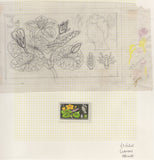 135246 1964 'TENTH INTERNATIONAL BOTANICAL CONGRESS' SUPERB ARCHIVE OF ARTWORK BY THE DESIGNERS OF THIS ISSUE MICHAEL AND SYLVIA GOAMAN.