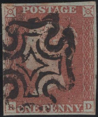 135279 1841 1D RED PLATE 1B (SG7)(RD).