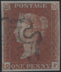 135316 1841 1D RED PLATE ELEVEN (SG7)(DF).