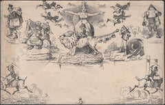 135459 CIRCA 1890 'FORES'S COMIC ENVELOPE NO.1' BY LEECH DERAEDEMAEKER RE-PRINT.