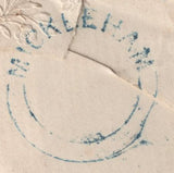 135475 1852 MAIL DORKING TO LONDON WITH 1D PL.126 (SG8)(LF) AND 'MICKLEHAM' UDC (SURREY).