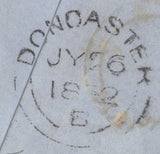 135483 1852 MAIL DONCASTER TO RAMSGATE WITH 1D PL.131 (SG8)(KB).