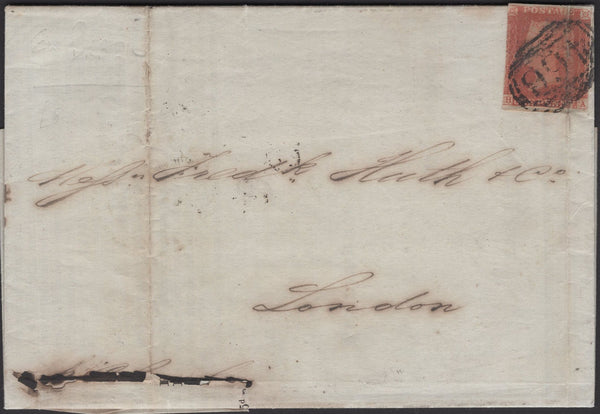 135536 1844 PRINTED MATTER EX PERNAMBUCO, BRAZIL TO LONDON.