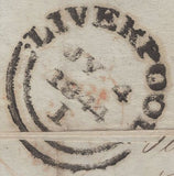 135536 1844 PRINTED MATTER EX PERNAMBUCO, BRAZIL TO LONDON.