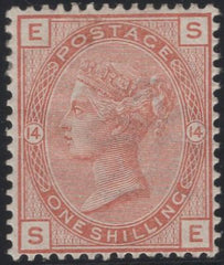 135700 1881 1S ORANGE-BROWN PL.14 (SG163) GOOD MINT.
