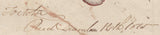 135754 1810 MAIL LIVERPOOL TO 'Capt. Watters, Tortola' BRITISH VIRGIN ISLES.