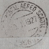 135842 1926 AIR MAIL LONDON TO COLOMBIA WITH VARIOUS KGV ISSUES.