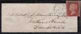 135850 COLLECTION 1861 DIE 2 1D PL.51 ALPHABET IV (SG42)(137 ITEMS).