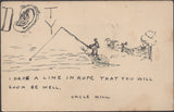 135903 1937 MAIL ABERTILLERY TO BRISTOL WITH PART DRAWN MESSAGE ON REVERSE.