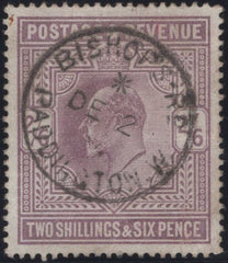 135970 1902 2/6 LILAC (SG260) VERY FINE USED.