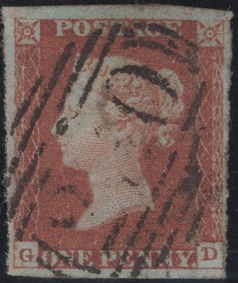 136076 1847 1D PL.74 (SG8)(GD RE-ENTRY SPEC BS63a).