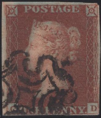 136540 1841 1D PL.17 (SG8)(CD STATE ONE).