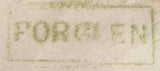 136671 1858 MAIL USED LOCALLY IN FORGLEN, BANFFSHIRE WITH 'FORGLEN' TYPE D1 SCOTS LOCAL BACK STAMP IN GREEN.