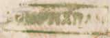 136691 1855 MAIL LUMPHANAN, ABERDEEN TO LONDON WITH 'LUMPHANAN' TYPE D1 SCOTS LOCAL BACK STAMP IN GREEN.