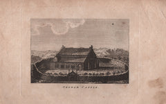 136808 1804 PRINT 'OKEHAM CASTLE' BY METCALF.