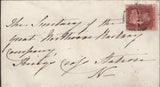 136831 1844-1859 THREE COVERS WITH DIFFERENT TYPES 'MAIDA HILL' HAND STAMPS.